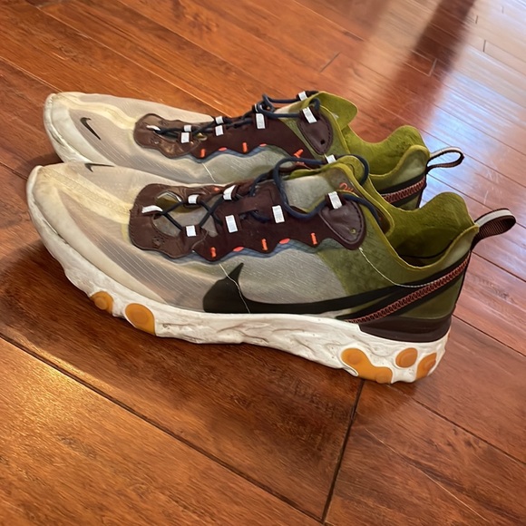 React Element 87 Moss sneakers - men’s size 9.5. - Picture 2 of 3